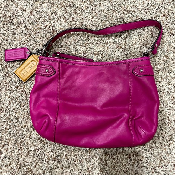Coach Bright Pink Purse - Picture 5 of 7